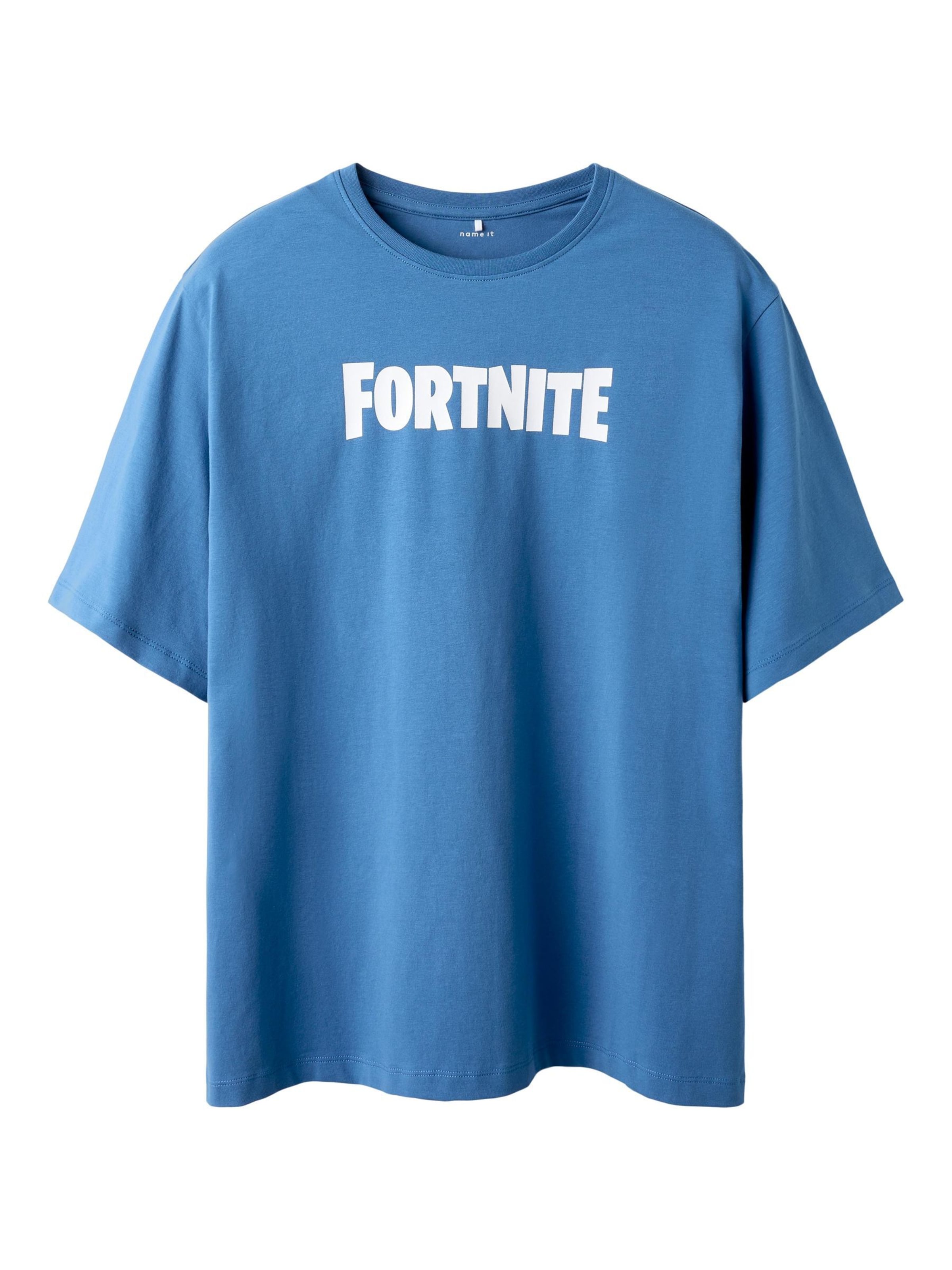 NAME IT - Camiseta 'Fortnite' en azul: frente