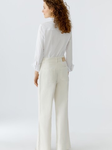 OUI Wide Leg Jeans in Weiß