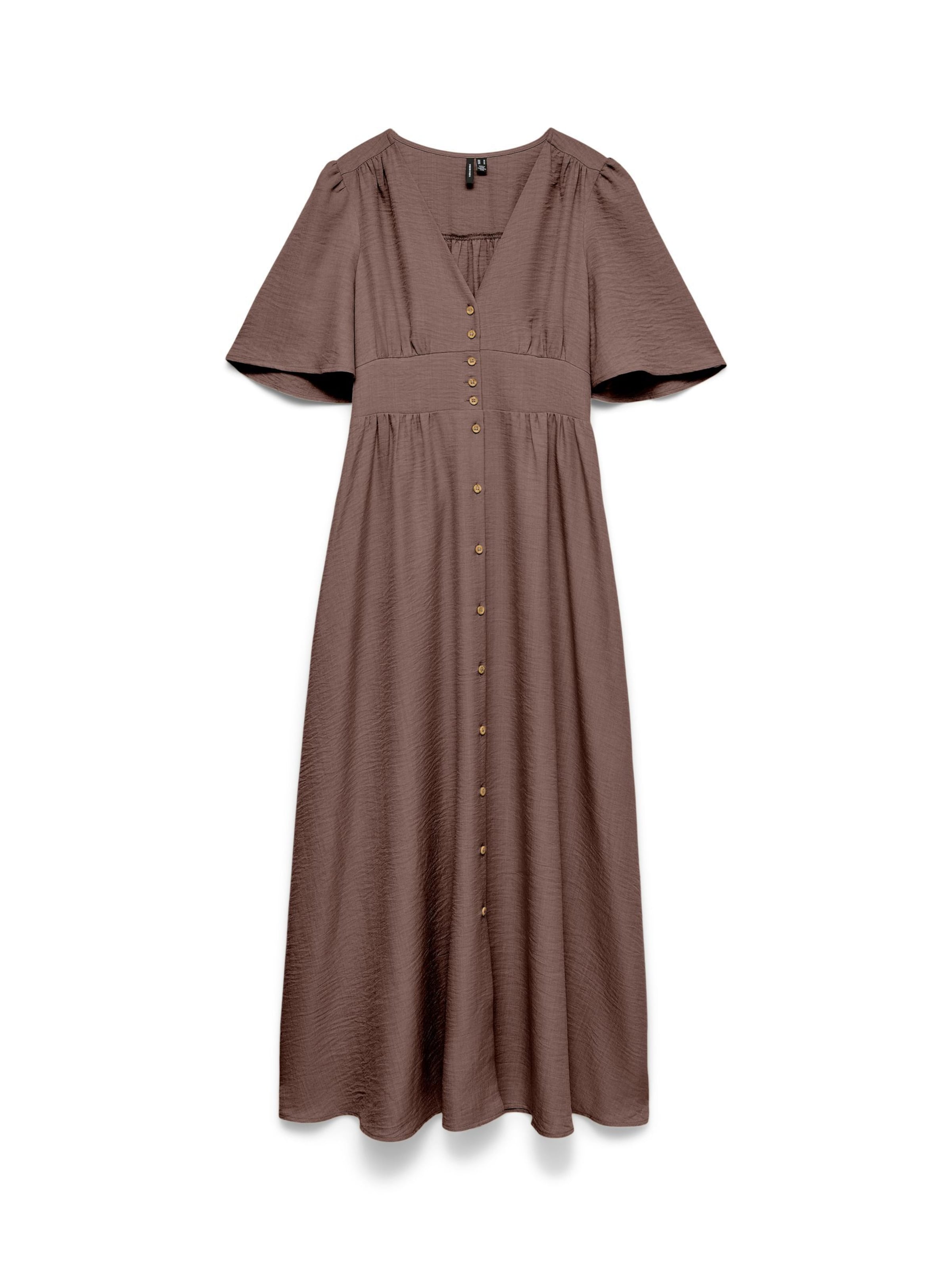 Robe 'VMMELANEY' VERO MODA en marron : devant