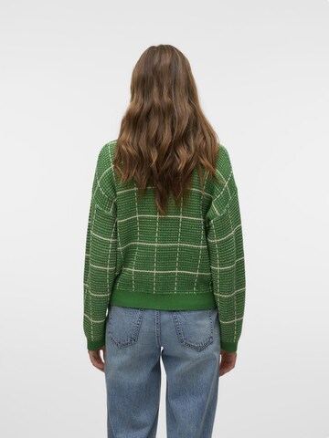 VERO MODA Gebreid vest 'VMShorna' in Groen