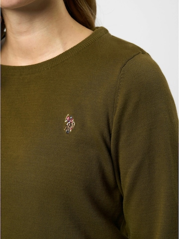 U.S. POLO ASSN. Pullover 'May' in Grün