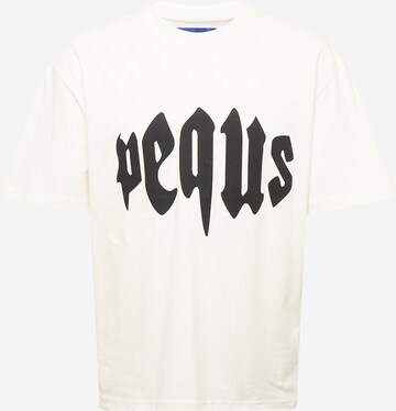 Pequs Shirt in Wit: voorkant