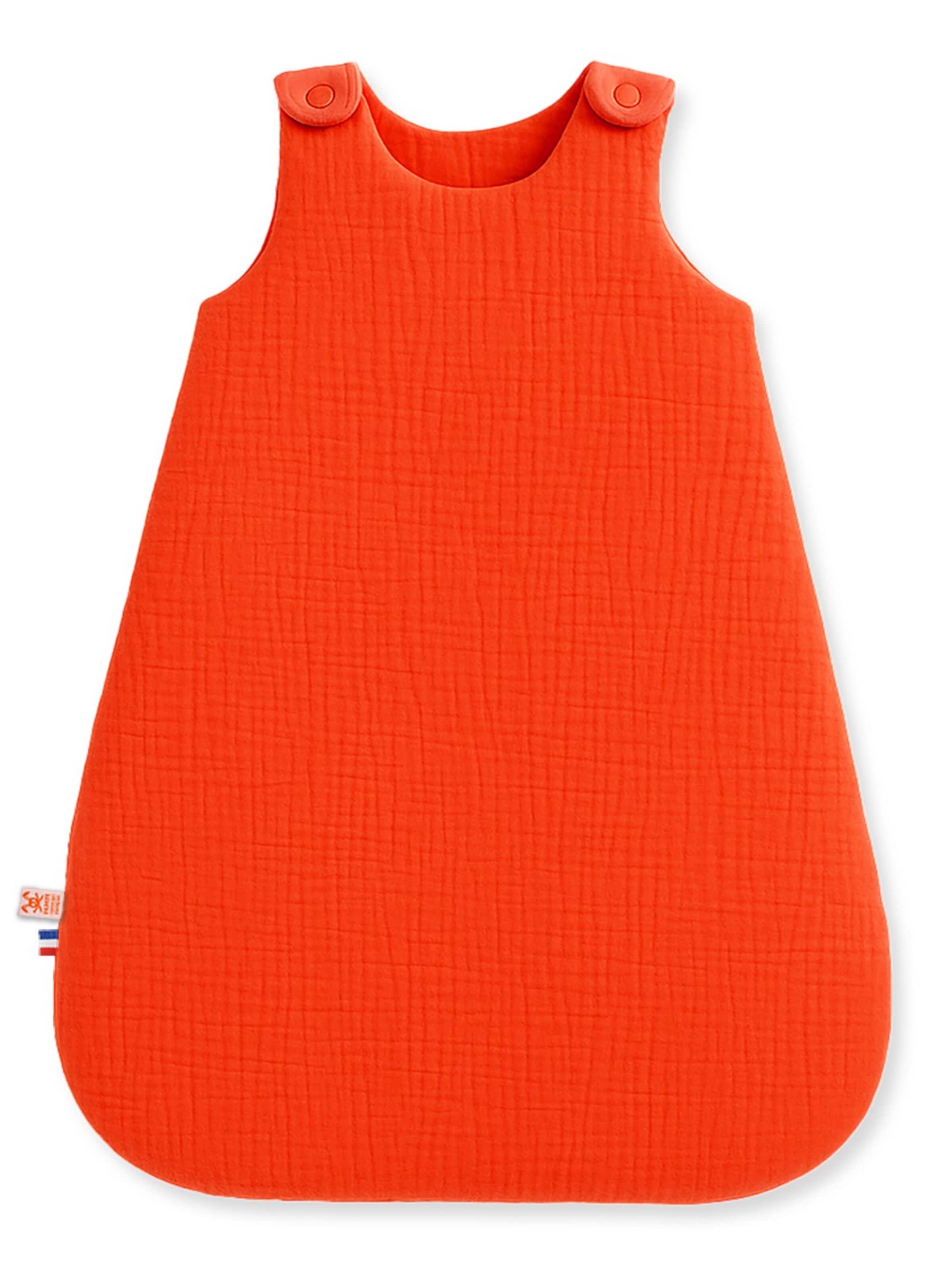 Sac de couchage 'Organic Cotton Winter Sleeping Bag' PAPATE en rose : devant