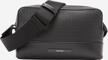 Calvin Klein - Bolso de hombro en negro: frente