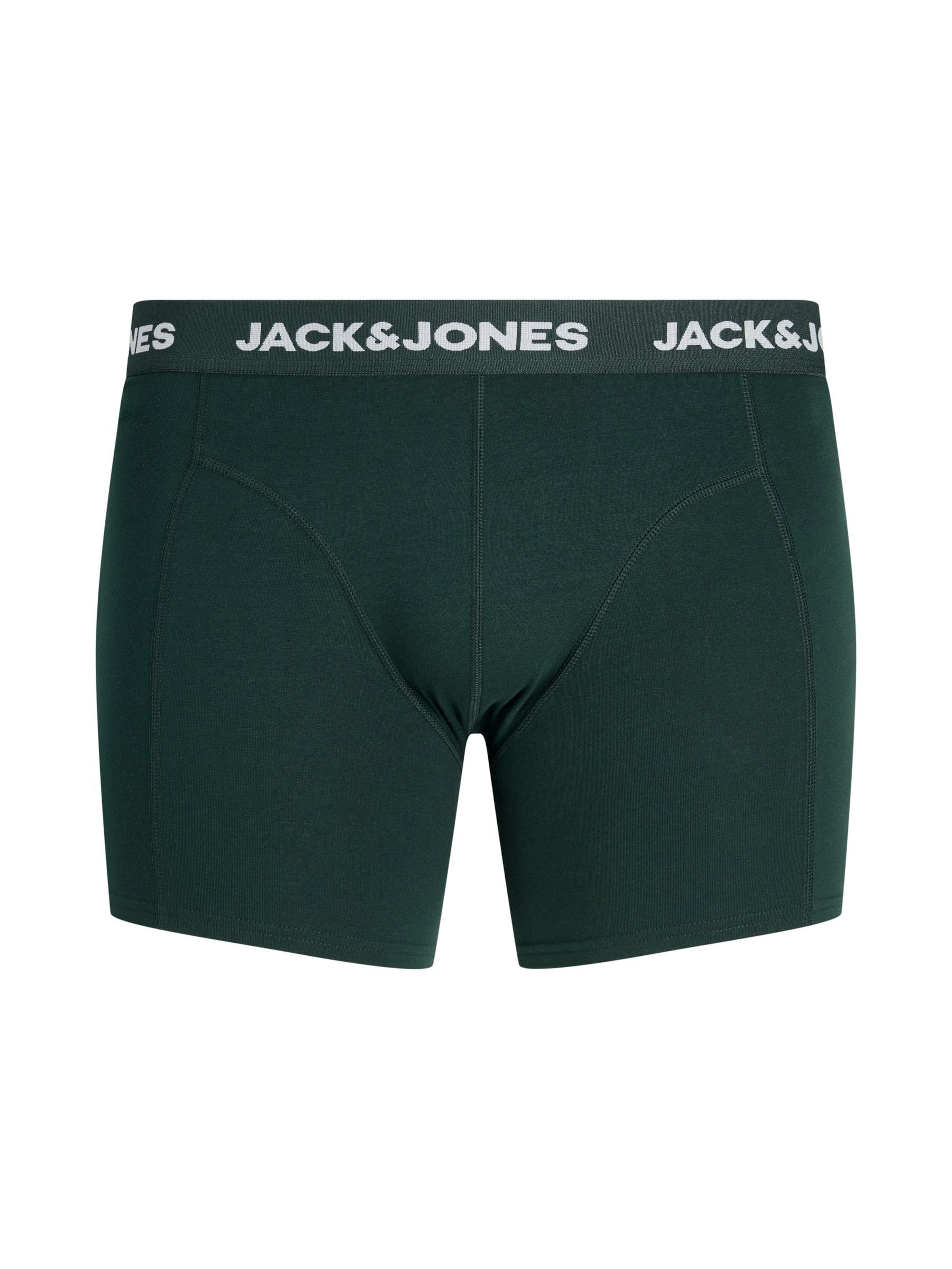 JACK & JONES - Calzoncillo boxer en verde