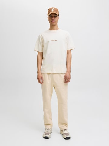 JACK & JONES Regular Trousers 'JPSTKane Norrebro' in White