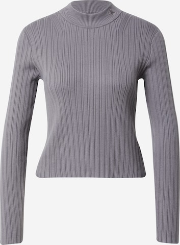 Calvin Klein Jeans Sweater in Grey: front