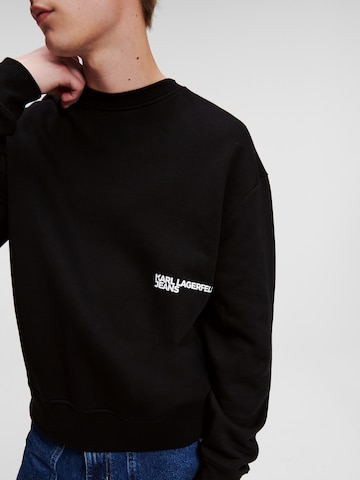 KARL LAGERFELD JEANS Sweatshirt in Zwart