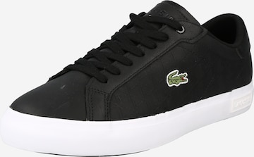 LACOSTE Sneakers 'POWERCOURT' in Black: front