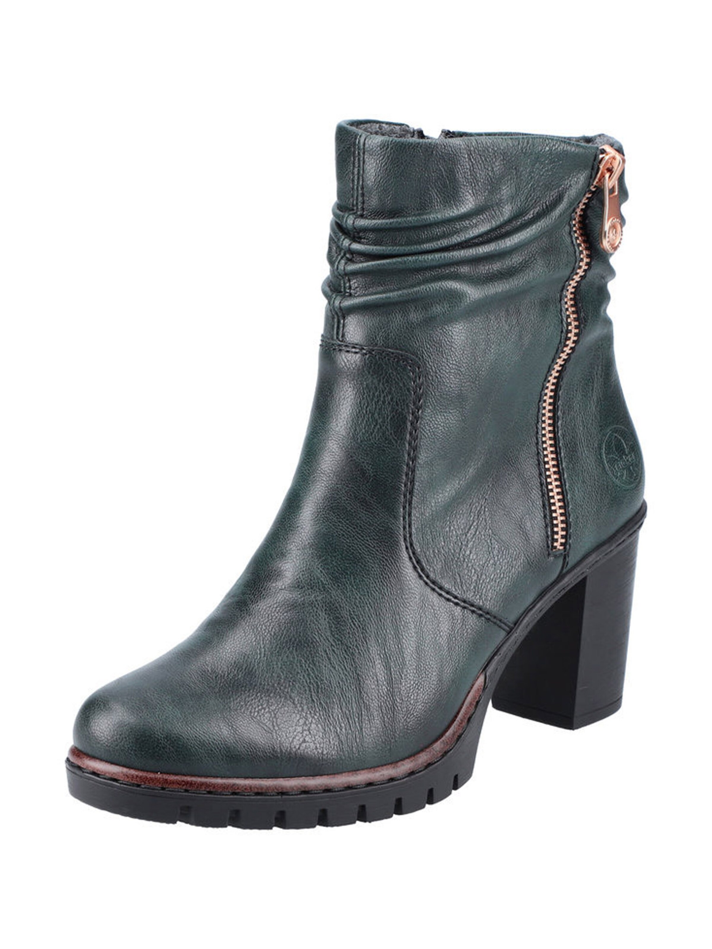 Frauen Stiefeletten RIEKER Stiefelette in Tanne - BE84022 Frauen Stiefeletten RIEKER Stiefelette in Tanne - BE84022