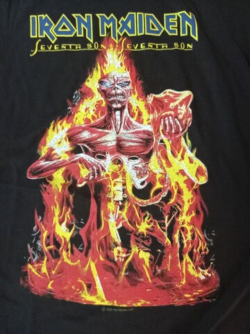 Maglietta 'Iron Maiden Seventh Son of a Seventh Son  T-Shirt' di Iron Maiden in nero
