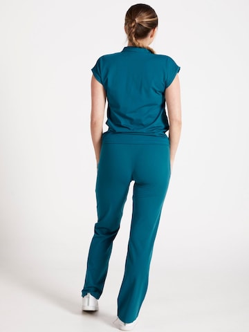SPORTKIND Funktionsshirt 'Polo Shirt Loose-Fit'‌‌‌‌‌‌‌‌ in Grün