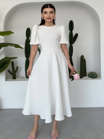 WOMAN VISION Kleid in Weiß
