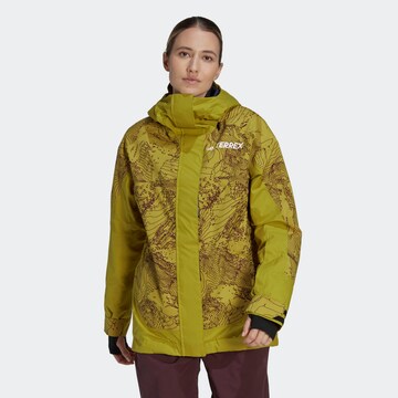 ADIDAS TERREX Sportjacke in Grün: predná strana