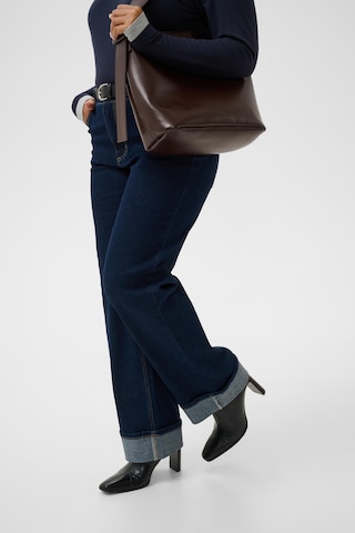 KAFFE CURVE Wide Leg Jeans 'KCAndrya' in Blau