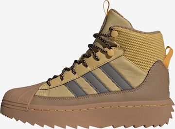 smėlio ADIDAS ORIGINALS Sniego batai 'Superstar': priekis