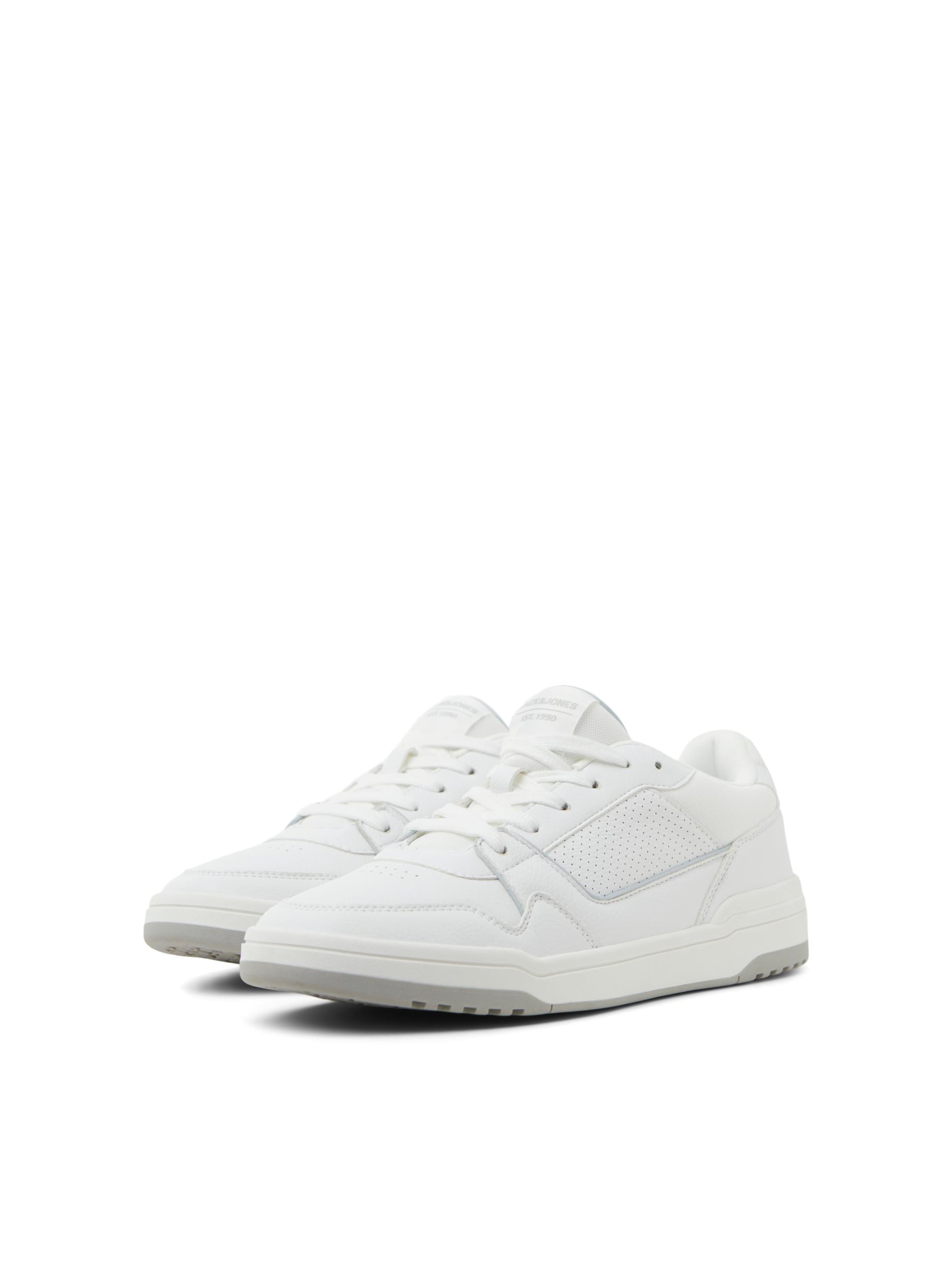 JACK & JONES - Zapatillas deportivas bajas 'London' en blanco