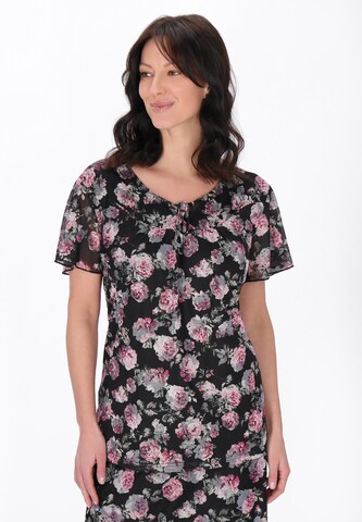 Usha Blouse in Zwart: voorkant