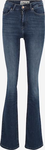 Only Tall Flared Jeans 'BLUSH' in Blue: front