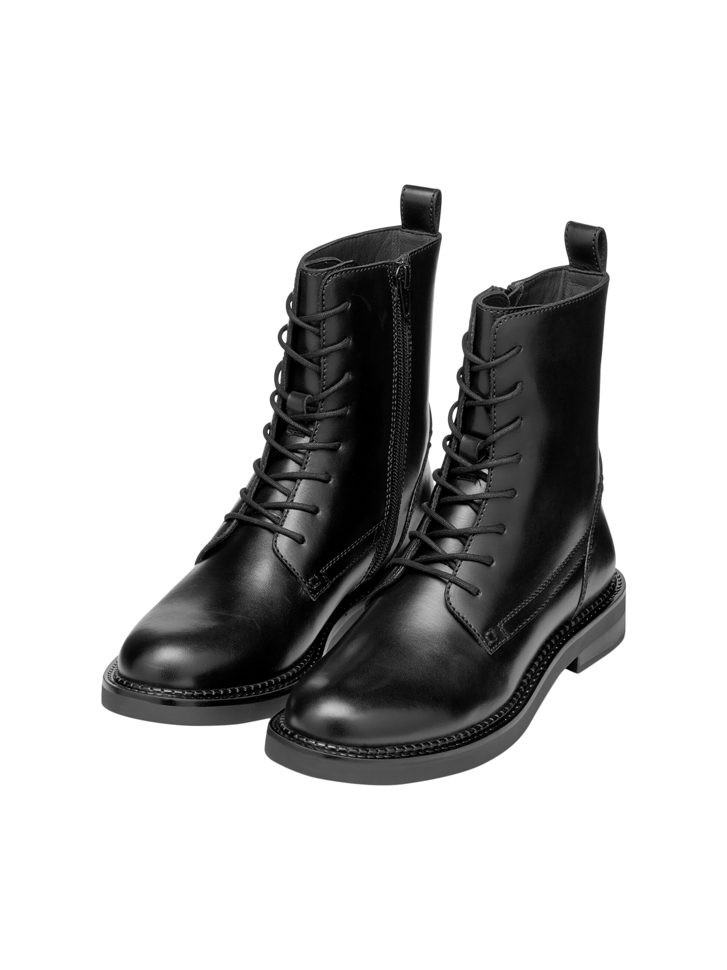 Ankle boots 'Serilda-Lederstiefeletten' di GEOX in nero