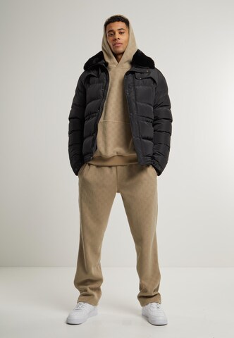 Felpa 'Jacquard' di Urban Classics in beige