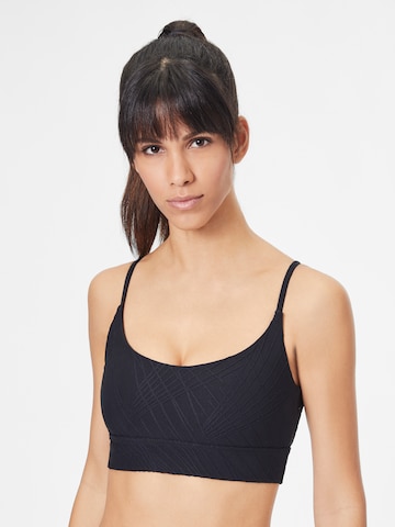 Bustier Soutien-gorge de sport Onzie en noir : devant