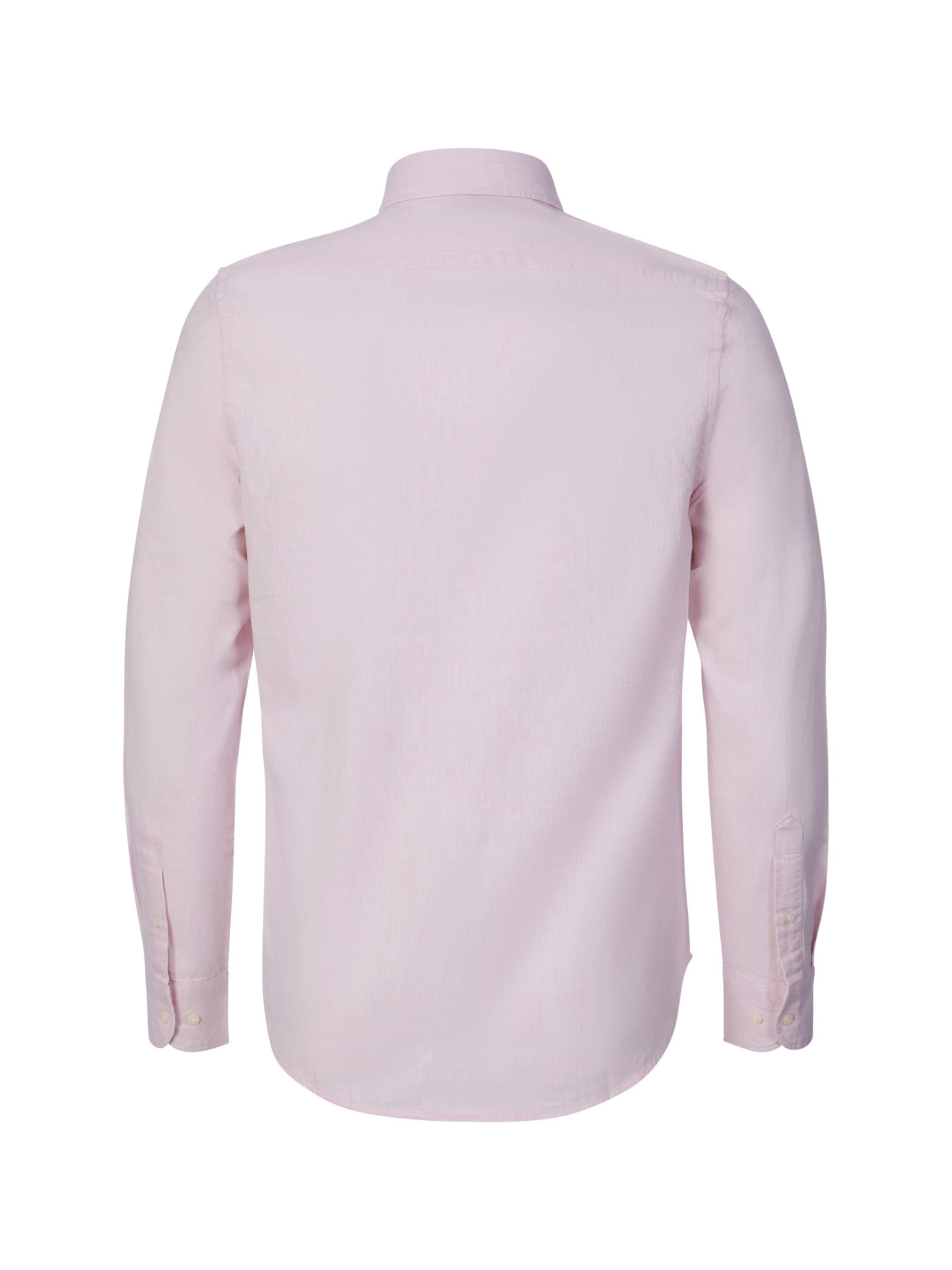 La Martina Slim fit Overhemd ' MCC006 ' in Roze
