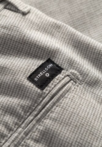 STRELLSON Slim fit Chino Pants ' Tius ' in Beige