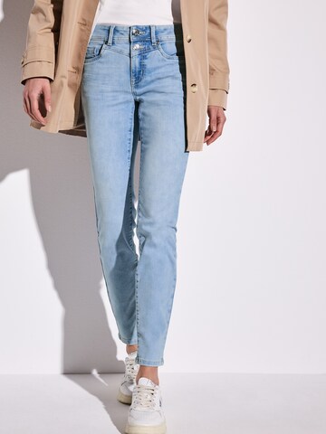 STREET ONE Slim fit Jeans 'York' in Blue: front
