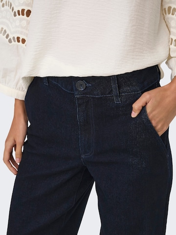 JDY Szeroka nogawka Jeansy 'JDYGEGS' w kolorze niebieski