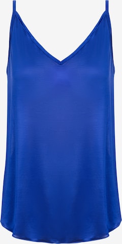 Maillot de corps Mey en bleu : devant