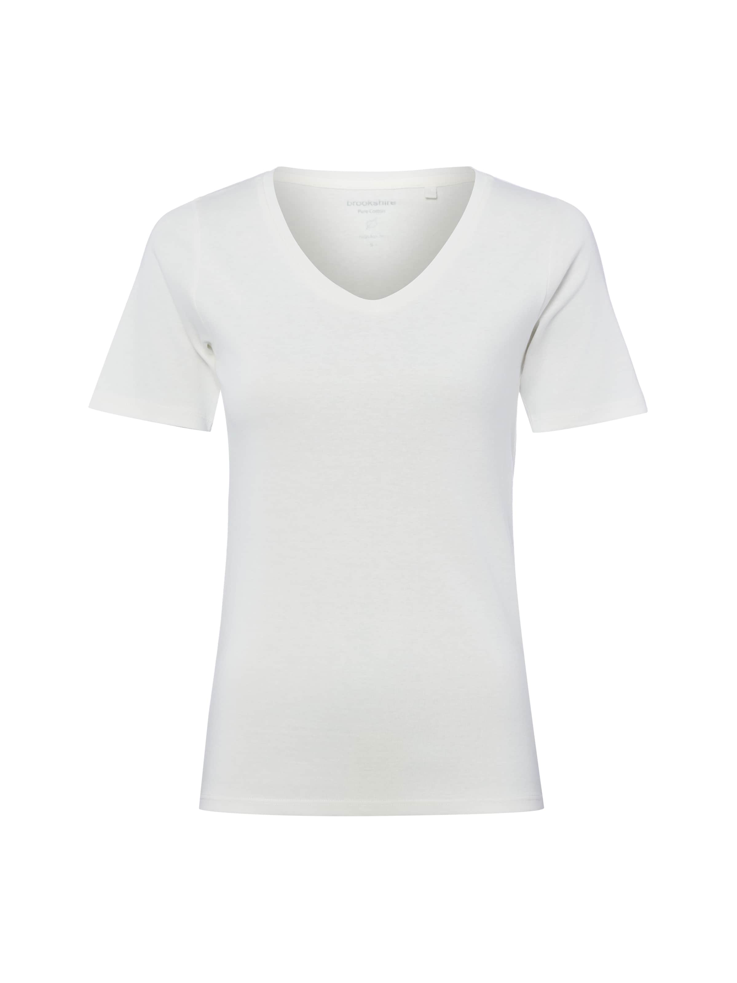 Brookshire Shirt in White: front