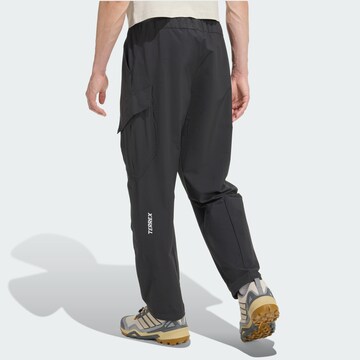 Loosefit Pantalon outdoor 'Xploric' ADIDAS TERREX en noir