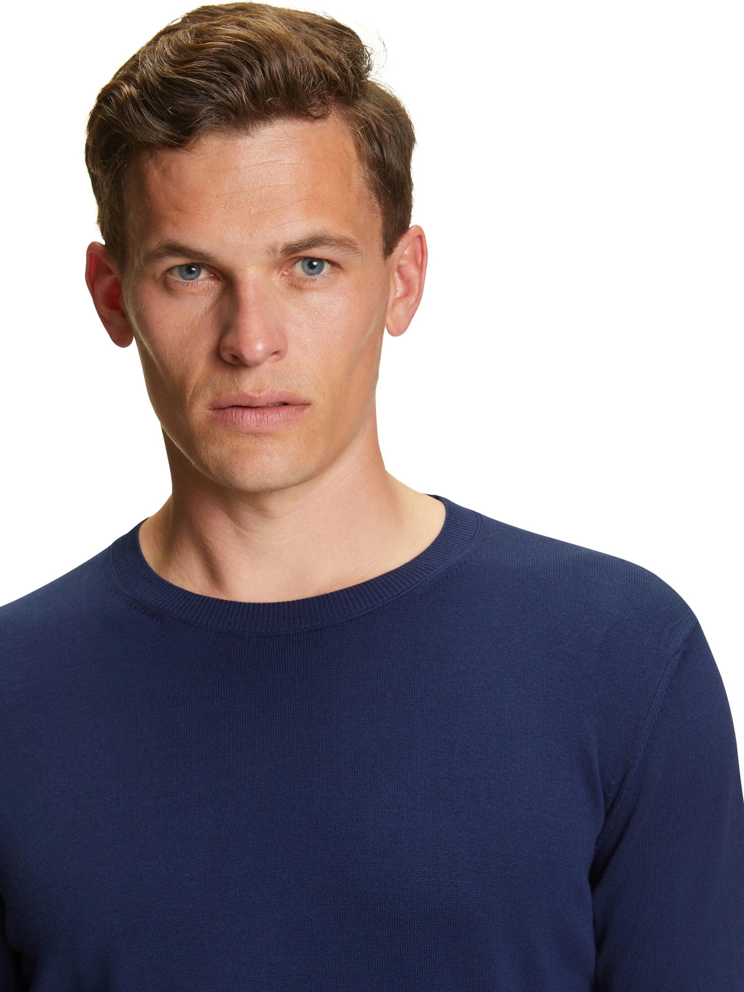 FALKE Sweater 'Cotton Knit' in Blue