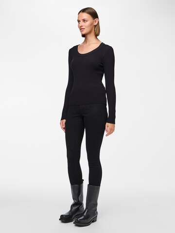 PIECES Sweater in Black