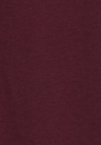 LASCANA - Camiseta para dormir en rojo