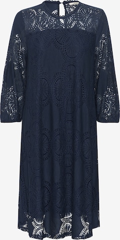 Robe 'Amaja' Cream en bleu : devant