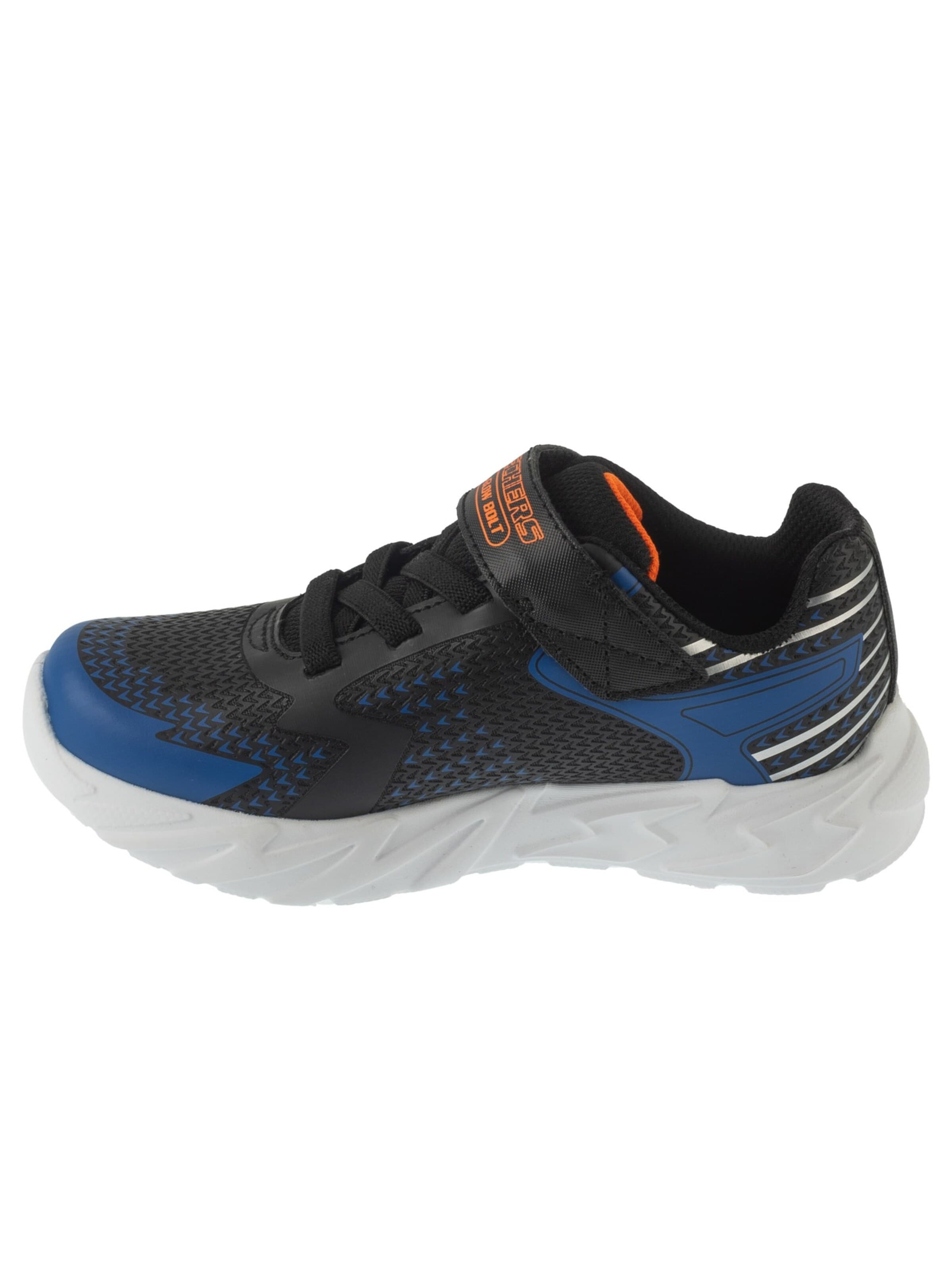 SKECHERS Sneakers 'S Lights: Flex-Glow Bolt' in Zwart