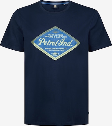 T-Shirt 'Vista' Petrol Industries en bleu : devant