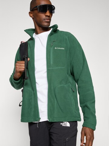 zaļš COLUMBIA Sportiska tipa jaka 'Fast Trek II'