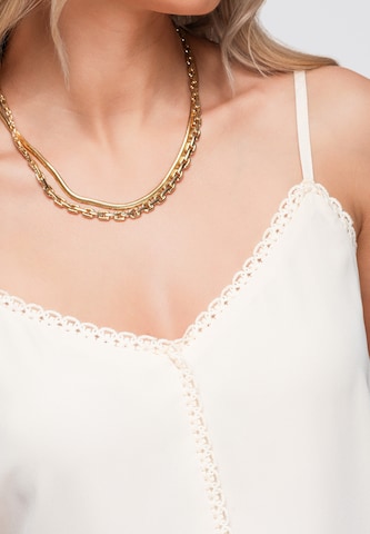 Ombre Top in Beige