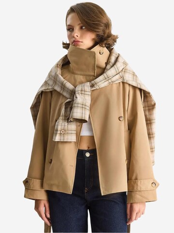 Bianco Lucci Mantel in Braun