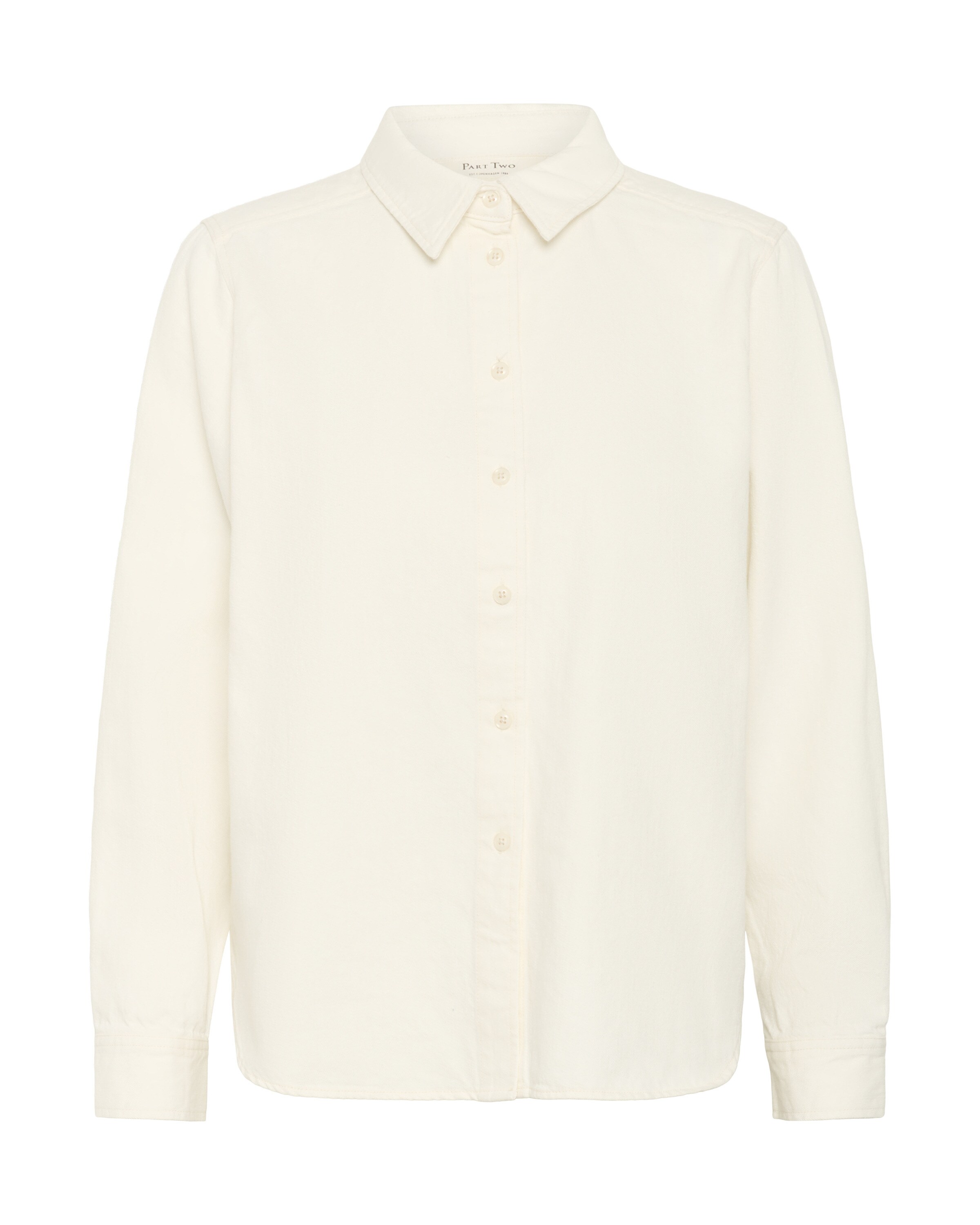 Part Two Bluse 'Sarafia' i hvid: forside