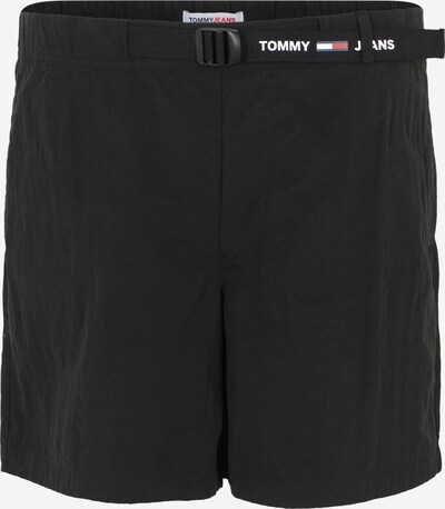 Tommy Jeans Plus Shorts in schwarz, Produktansicht