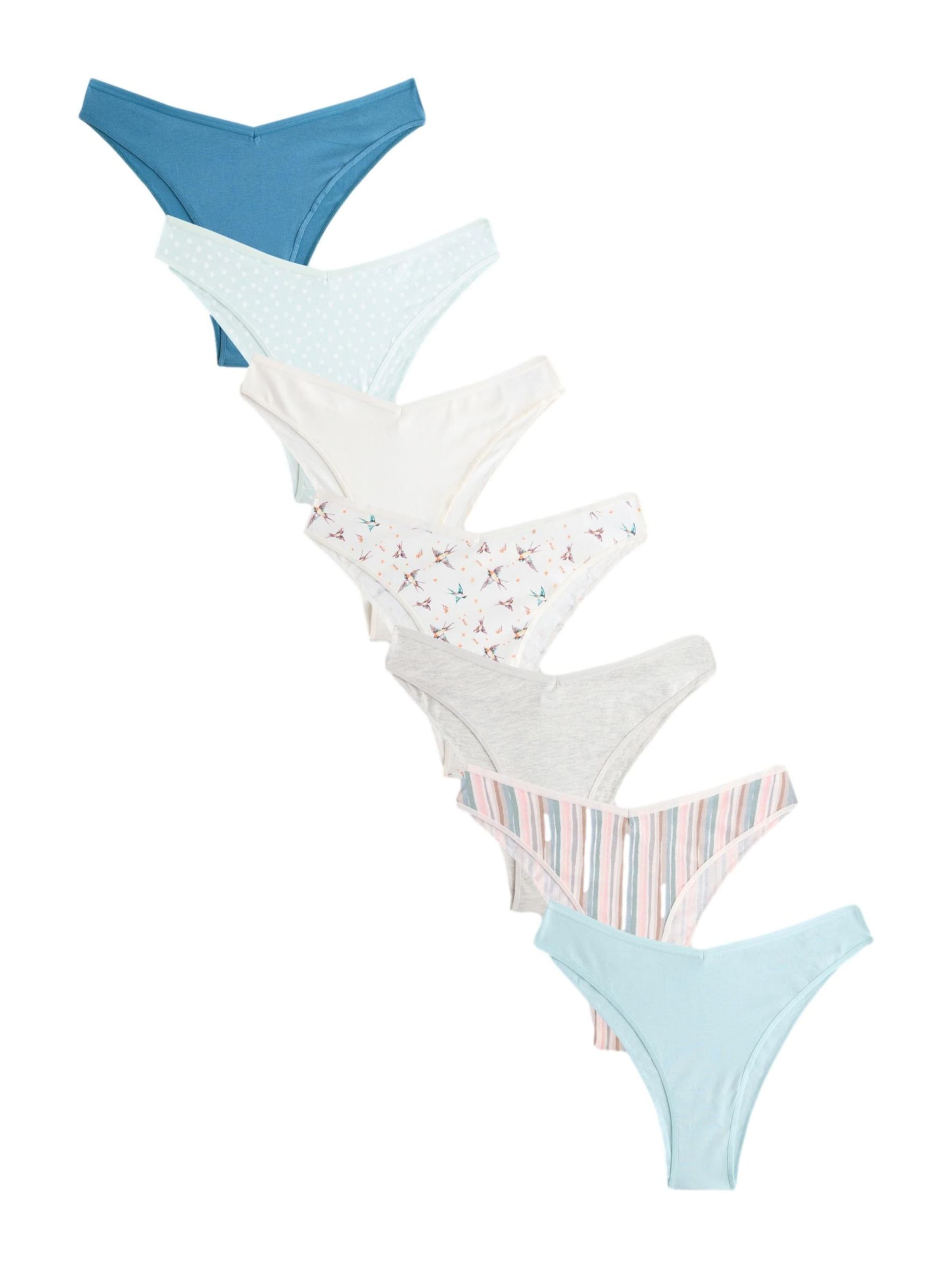 Next Slip in opal / taubenblau / hellgrau / mint / altrosa / weiß, Produktansicht