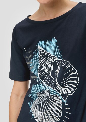 s.Oliver BLACK LABEL Shirt in Blauw