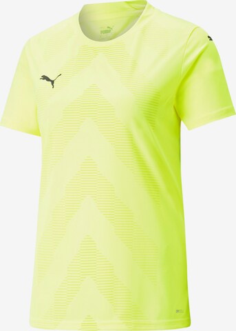 PUMA Performance Shirt in Yellow: front