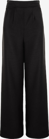 Wide leg Pantaloni 'Wool Wide Leg' di AVENUE N°29 in nero: frontale