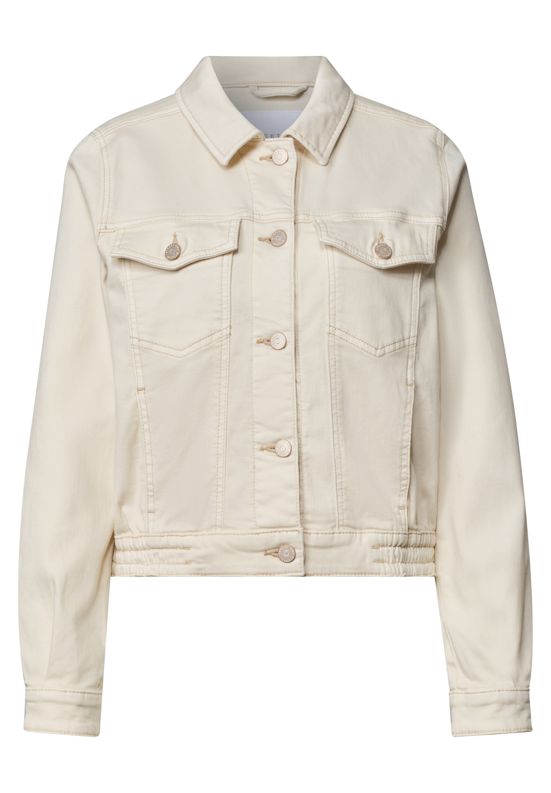 Street One Studio Between-Season Jacket in Beige: front
