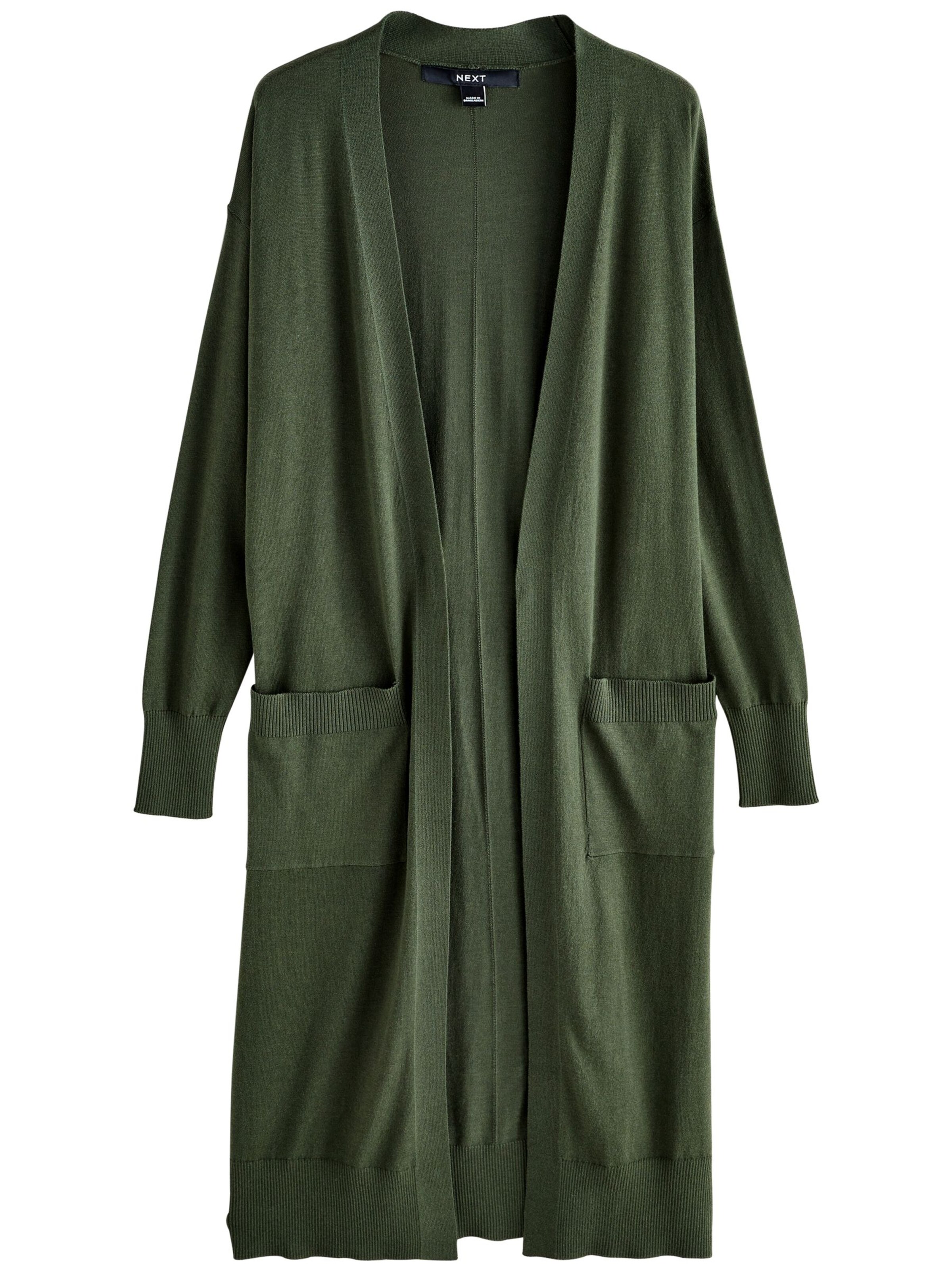 Next Strickjacke in Grün: Vorderseite